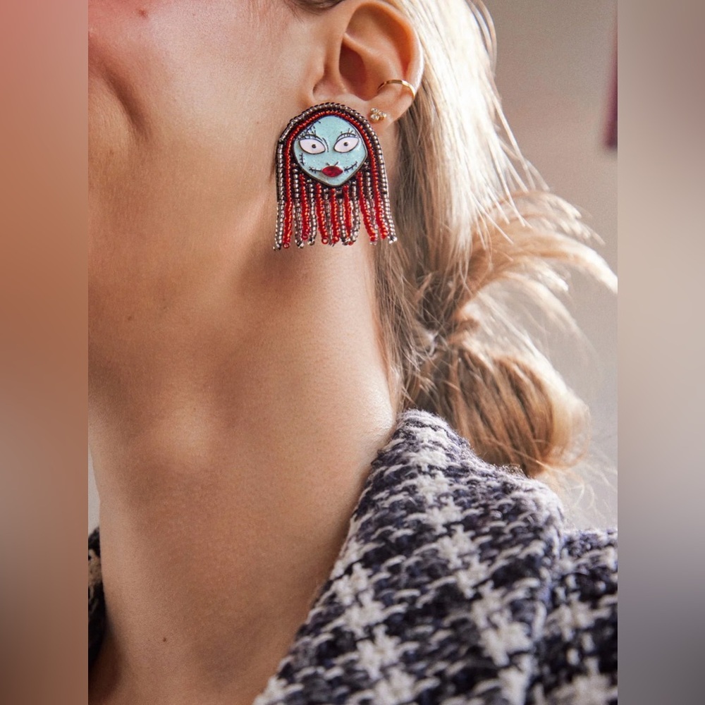Baublebar Disney Nightmare Before Christmas Sally Earrings - Picture 2 of 11